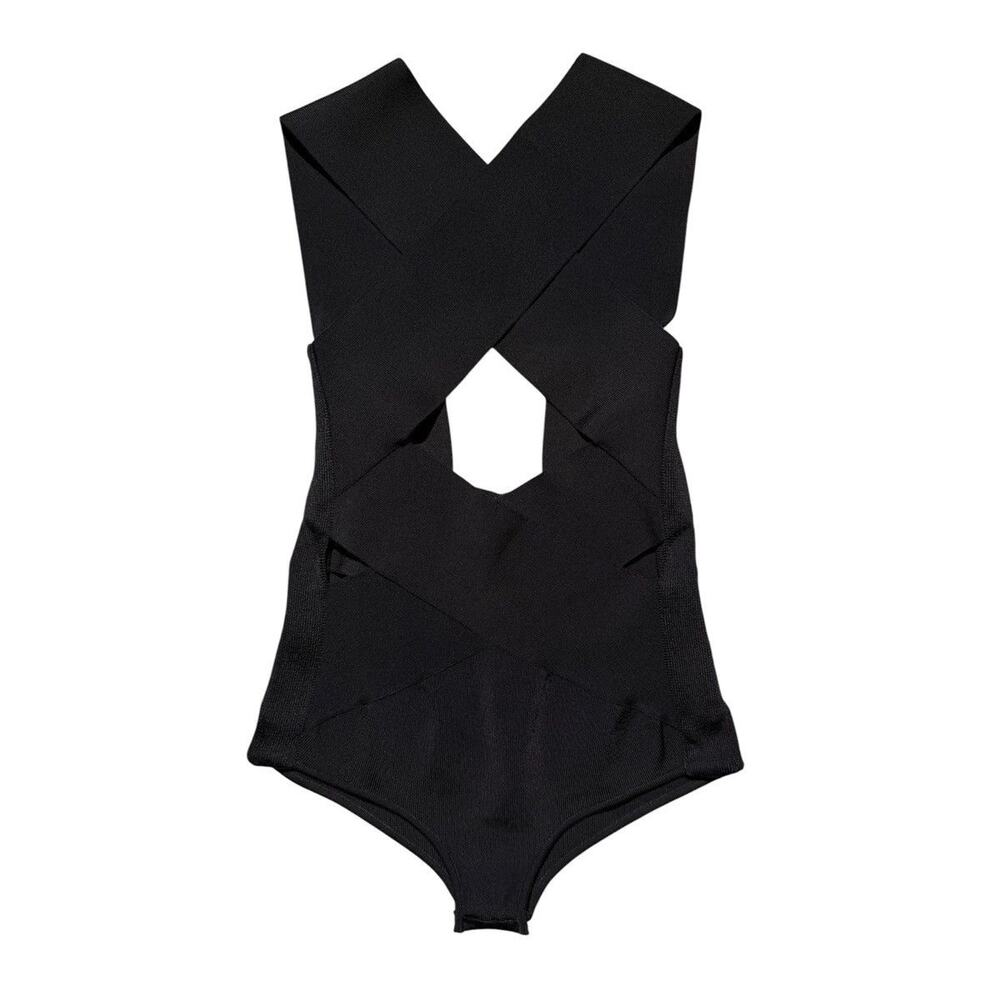 Stretch cutout bodysuit
